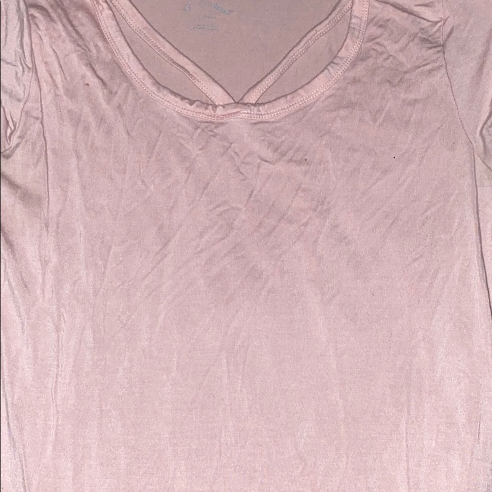 light pink top
